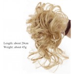 Coc modern din par artificial ATMM24613 - Blond Ash Mixt